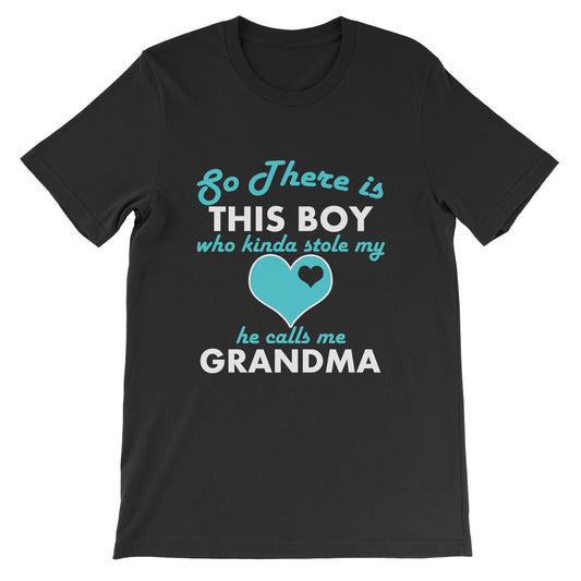 Personalized There's This Boy Who Stole My Heart Unisex Tee