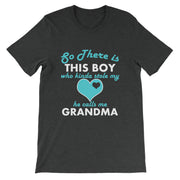 Personalized There's This Boy Who Stole My Heart Unisex Tee