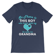 Personalized There's This Boy Who Stole My Heart Unisex Tee