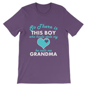 Personalized There's This Boy Who Stole My Heart Unisex Tee