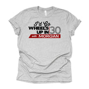 Custom Criminal Minds Character Shirt, Wheels Up in 30 Criminal Minds Design on premium Bella + Canvas unisex shirt, plus sizes available