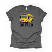 School Bus Driver Shirt, School Bus, School Bus Driver Life Design on premium Bella + Canvas unisex shirt, 3 colors, plus size