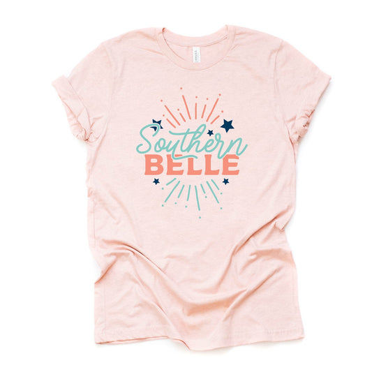 Country Girl Life, Cute Southern Belle Design on premium Bella + Canvas unisex shirt, 3 color choices, plus sizes available