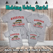 Personalized Family Christmas Tee, Christmas Vacation, Family Matching Griswold Family Christmas Design on premium unisex shirt, plus size