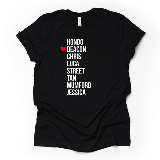 Custom SWAT Character Shirt, Your Favorite SWAT character Design on premium Bella + Canvas unisex shirt, plus sizes available