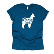 Mom Shirt, Funny Mama Llama, Gift for Mom for Mother's Day, Design on premium unisex shirt, 2 color choices, 2X, 3X, 4X, plus sizes
