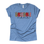 Baseball Mom, Super Cute Baseball Mama, Baseball Mom Design on premium Bella + Canvas unisex shirt, plus sizes, baseball