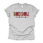 Baseball Mom, Super Cute Baseball Mama, Baseball Mom Design on premium Bella + Canvas unisex shirt, plus sizes, baseball