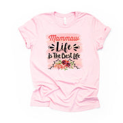 PERSONALIZED Grandma Tee, Grandma Life Is The Best Life CUSTOMIZED, Put YOUR Grandma Name Design on premium unisex shirt, plus sizes