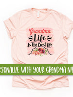 Custom Grandma Sweatshirt - Grandma Live Love Spoil Shirt