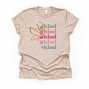 Be Kind, Pretty Pastel Bee Kind, Be Kind Movement, Just Be Kind Design on premium unisex shirt, 3 color choices, 3x, 4x christian