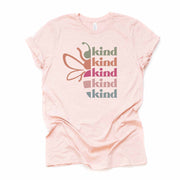Be Kind, Pretty Pastel Bee Kind, Be Kind Movement, Just Be Kind Design on premium unisex shirt, 3 color choices, 3x, 4x christian