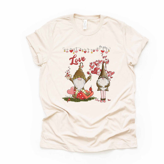 Valentine's Day, Valentine Day Gnomes Celebrating Love design, premium unisex shirt, 3 color choices, 3x valentine, 4x valentine