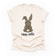 Super Cute Leopard Easter Bunny, Happy Easter Leopard Rabbit Design, premium unisex shirt, 4 color choices, 3x Easter, 4x Easter