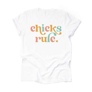 Funny Easter Tee, Chicks Rule, Cute Easter Tee, Easter Chicks Design, premium unisex shirt, 3 color choices, 3x Easter, 4x Easter, plus size