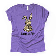 Super Cute Leopard Easter Bunny, Happy Easter Leopard Rabbit Design, premium unisex shirt, 4 color choices, 3x Easter, 4x Easter