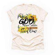 Christian Tee, Praise God from Whom all Blessings Flow, Praise God design, premium unisex shirt, 3 color choices, 3x christian, 4x christian