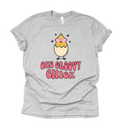Easter Tee, One Groovy Chick, Baby Chick Shirt, Funny Eastser Design, premium unisex shirt, 3 color choices, 3x easter, 4x easter