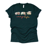 Camping Shirt, Super Cute Chic Campers, Camp Life, Camping Design, premium unisex shirt, 3 color choices, 2X, 3X, 4X, plus sizes