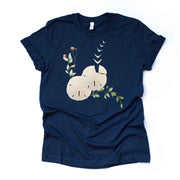 Sand Dollar Tee, Beautiful Sand Dollar with Doves, Beach Design on premium unisex shirt, 3 color choices, 2X, 3X, 4X, plus sizes available
