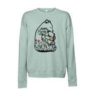 Mama Bear Sweatshirt, Cute Mama Bear Design, Unisex Sponge Fleece Drop Shoulder Crewneck Bella + Canvas, Mom Sweatshirt, Mama Sweatshirt