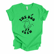 Halloween Group Tees, The Boo Crew, Halloween Crew, Ghost Group Costume premium unisex shirt, 3 color choices, 3x Halloween, 4x Halloween