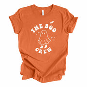 Halloween Group Tees, The Boo Crew, Halloween Crew, Ghost Group Costume premium unisex shirt, 3 color choices, 3x Halloween, 4x Halloween