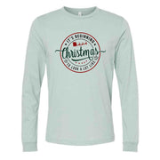 Christmas Long Sleeve, It's Beginning To Look A Lot Like Christmas Design, premium unisex long sleeve tee, 3x plus size long sleeve