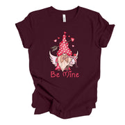 Valentine's Day Tee, Cute Valentine Gnome, Cupid Gnome, Love Gnome Design, premium unisex shirt, 3 color choices, 3x valentine, 4x valentine