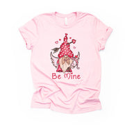 Valentine's Day Tee, Cute Valentine Gnome, Cupid Gnome, Love Gnome Design, premium unisex shirt, 3 color choices, 3x valentine, 4x valentine